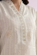 Embroidered Kurta Dupatta - 2121 - Image 5