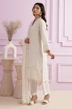 Embroidered Kurta Dupatta - 2121 - Image 7