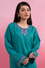 Embroidered Kurta - 2143