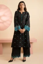 Embroidered Kurta Trouser - 3319