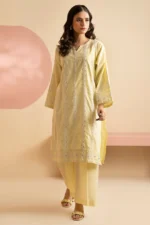 Embroidered Kurta Trouser - 2564