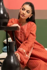 Embroidered Kurta Trouser - 3363 - Image 2