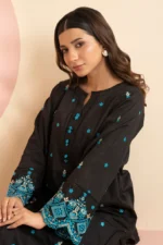 Embroidered Kurta Trouser - 3319 - Image 2