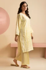 Embroidered Kurta Trouser - 2564 - Image 3