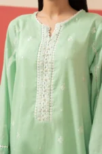 Embroidered Kurta Trouser - 2510 - Image 3