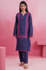 Embroidered Kurta Trouser - 2531 - Image 3