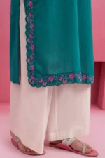 Embroidered Kurta - 2143 - Image 4