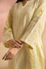 Embroidered Kurta Trouser - 2564 - Image 4