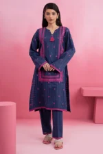 Embroidered Kurta Trouser - 2531 - Image 4