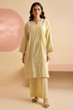 Embroidered Kurta Trouser - 2564 - Image 5