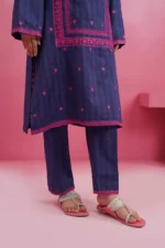 Embroidered Kurta Trouser - 2531 - Image 5