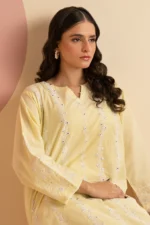 Embroidered Kurta Trouser - 2564 - Image 6