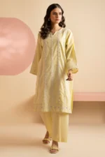 Embroidered Kurta Trouser - 2564 - Image 8